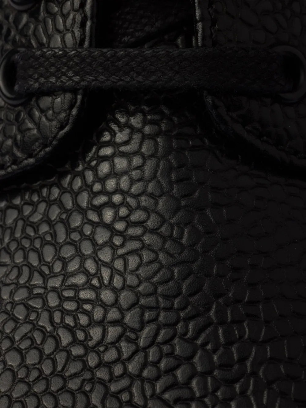 Prada Bewerkte veterschoenen Zwart