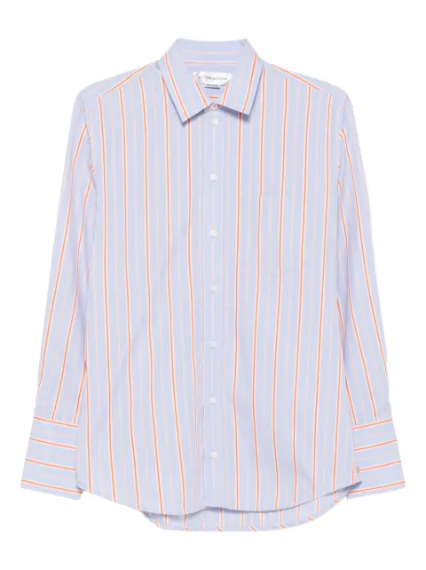 Victoria Beckham striped cotton long-sleeve shirt