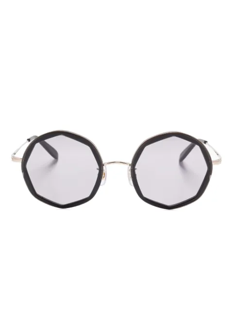 Megane and Me geometric-frame sunglasses