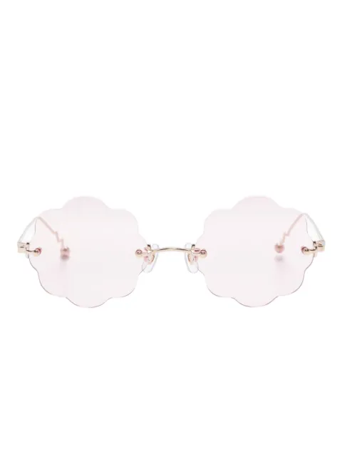 Megane and Me flower-shaped sunglasses