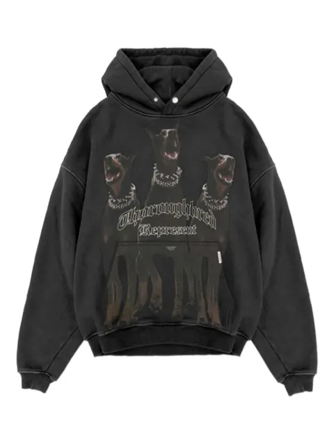 Represent Thoroughbred graphic-print hoodie