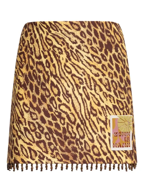 ZIMMERMANN falda con mostacillas