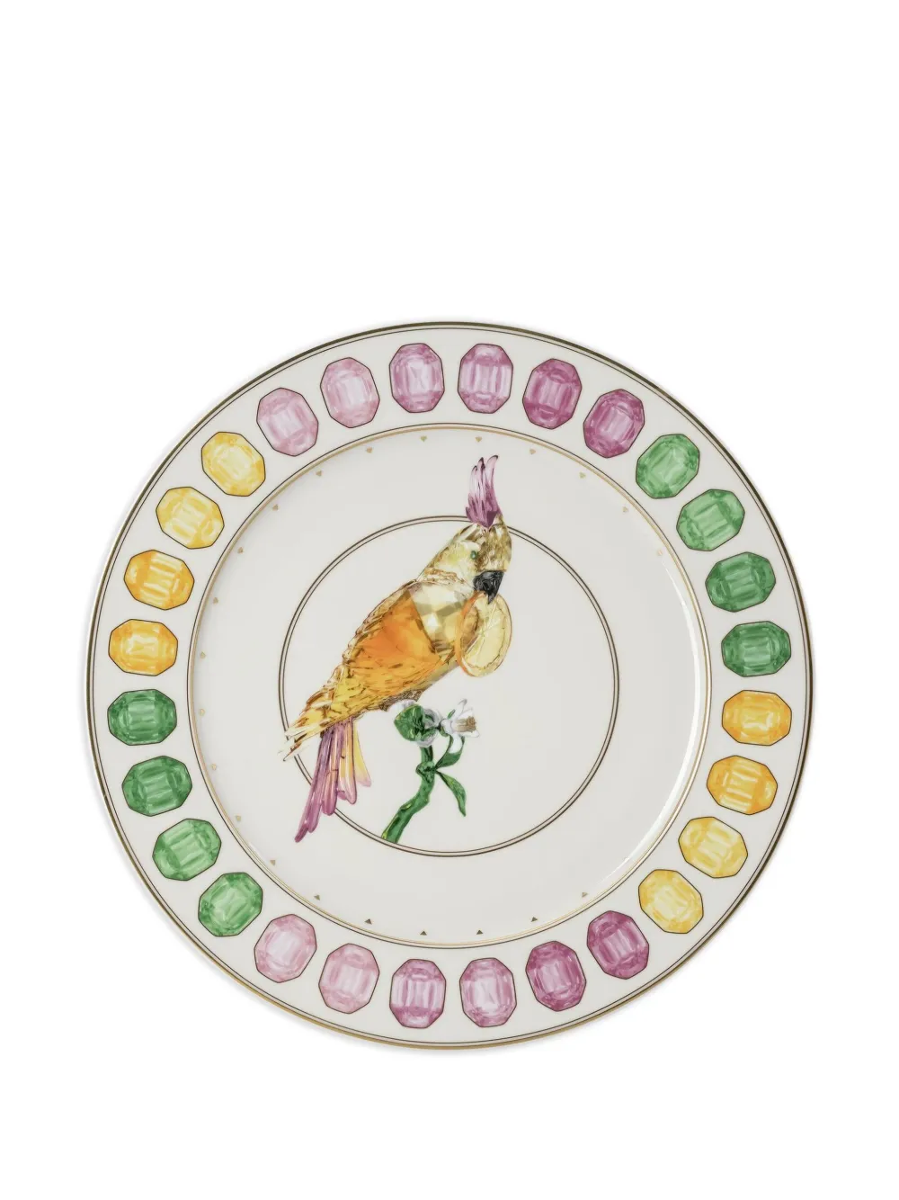 Swarovski graphic-print plate | Tableware | Image 2