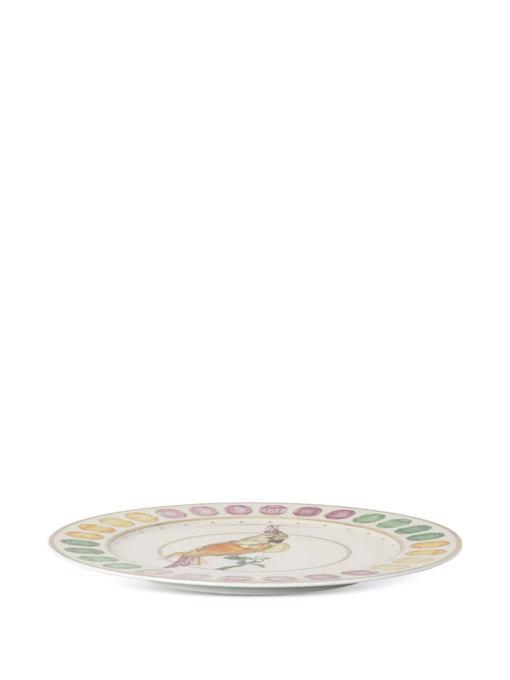 Swarovski graphic-print plate | Neutrals | Image 1