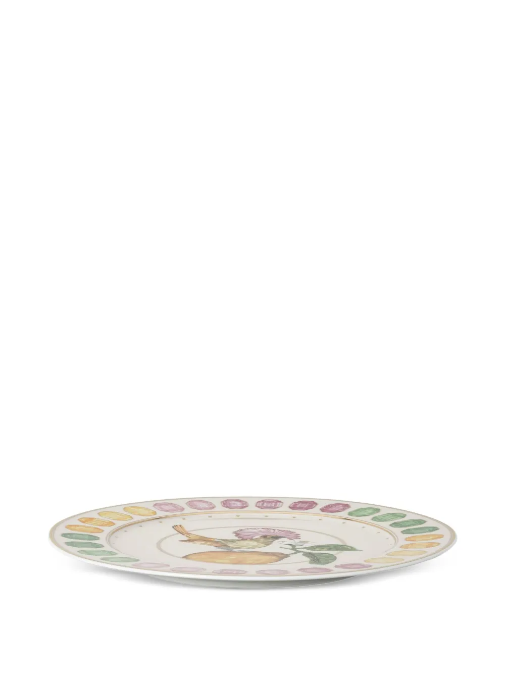 Swarovski x Rosenthal Idyllia printed plate (18.1cm) | White | Image 1