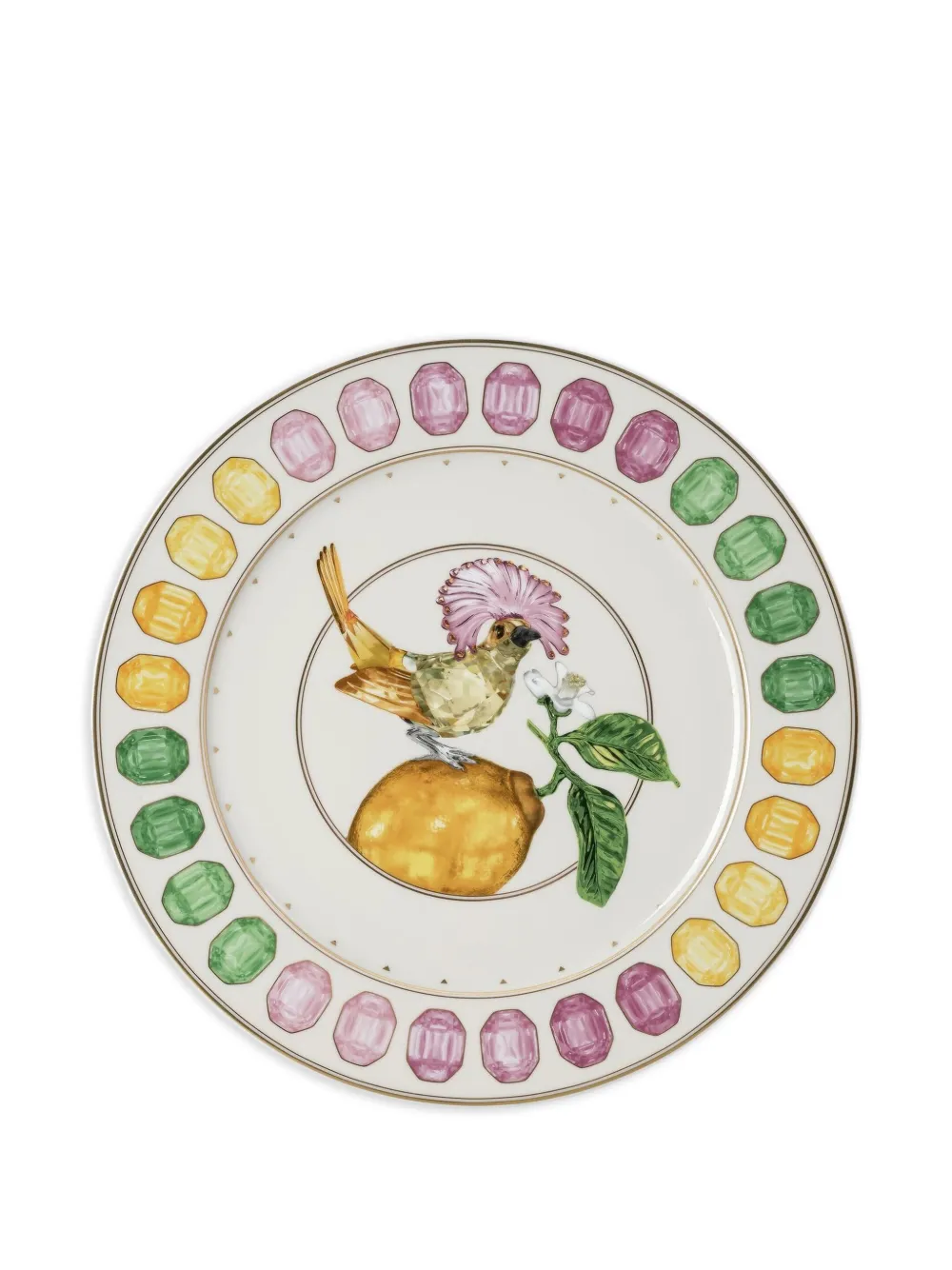 Swarovski x Rosenthal Idyllia printed plate (18.1cm) | Tableware | Image 2