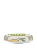 Swarovski x Rosenthal Idyllia lemon-print plate (11cm) - Green