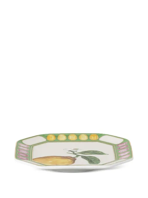 Swarovski x Rosenthal Idyllia lemon-print plate (11cm)