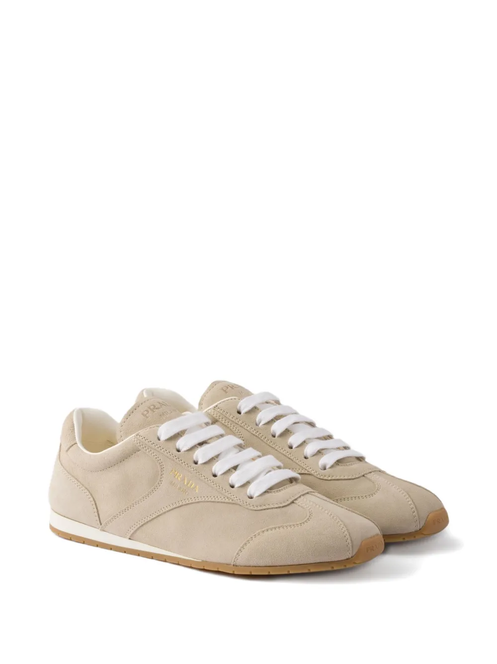 Prada Suède sneakers - Beige