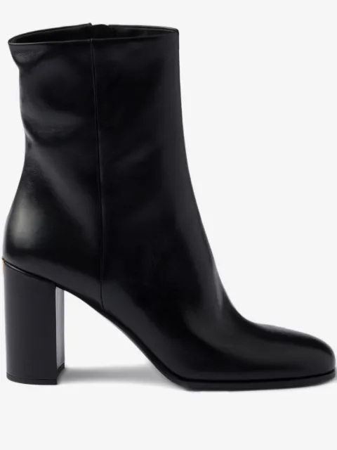 Prada botas con tacón cuadrado de 85mm