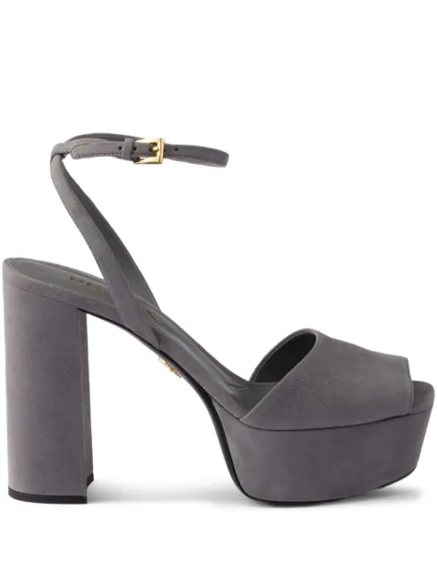 Prada 115mm buckle-strap platform sandals