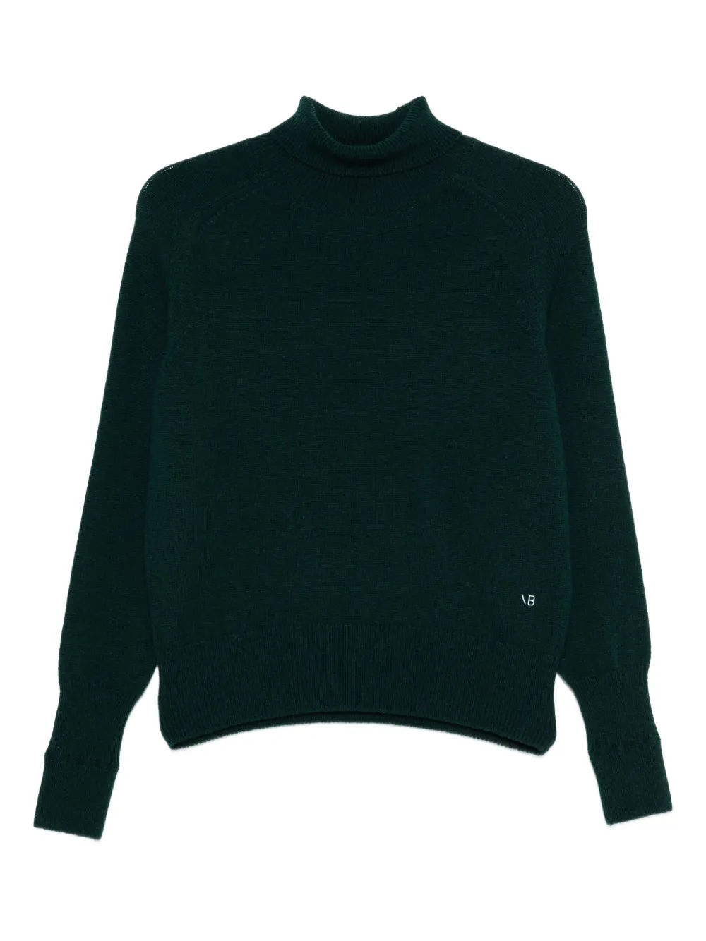 Victoria Beckham Trui met hoge hals Groen