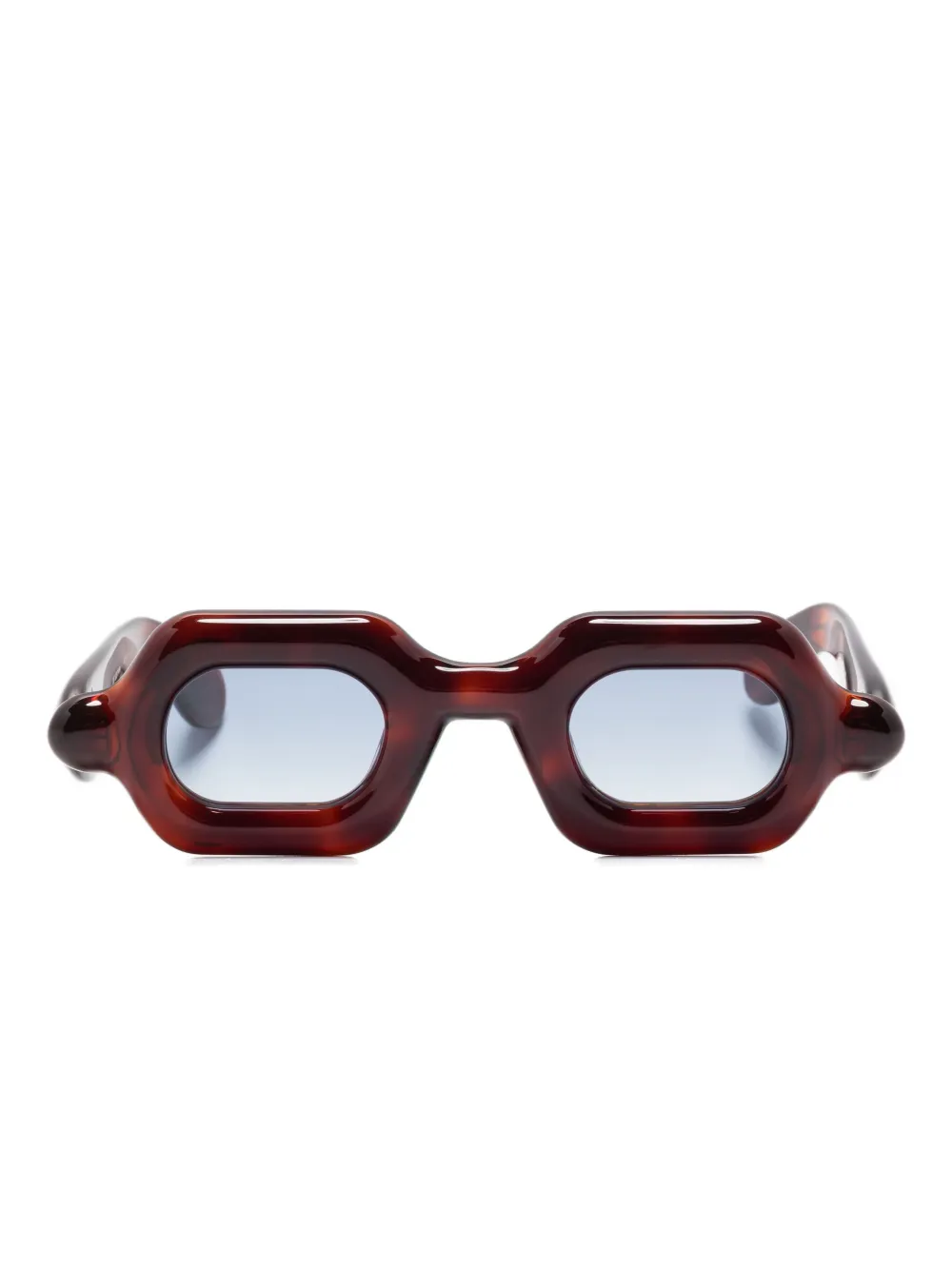 Paloceras Pebble geometric-frame sunglasses Bruin