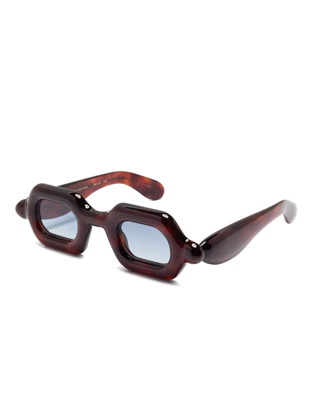 Paloceras Pebble geometric-frame sunglasses Bruin