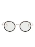 Megane and Me round-frame sunglasses - Black