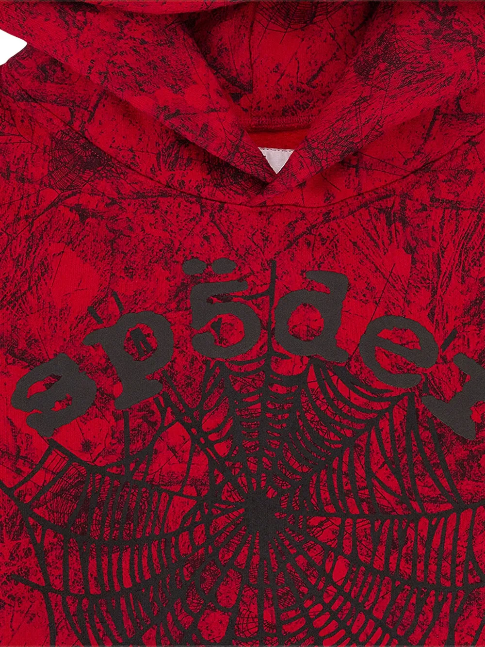 SP5DER spiderweb-print hoodie | Hoodies | Image 2
