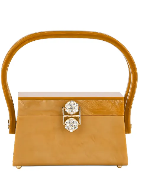 ESTILÉ Jane crystal-embellished top-handle mini bag