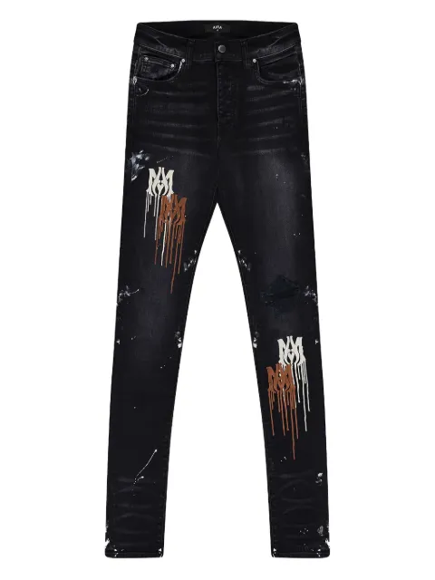 AMIRI paint-drip jeans