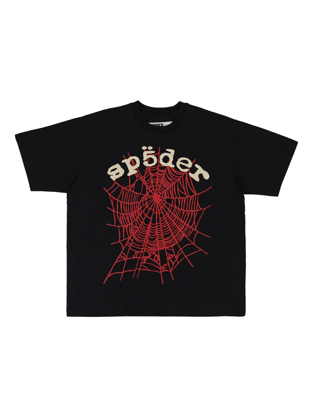 SP5DER spider web logo T-shirt | Black | Image 1