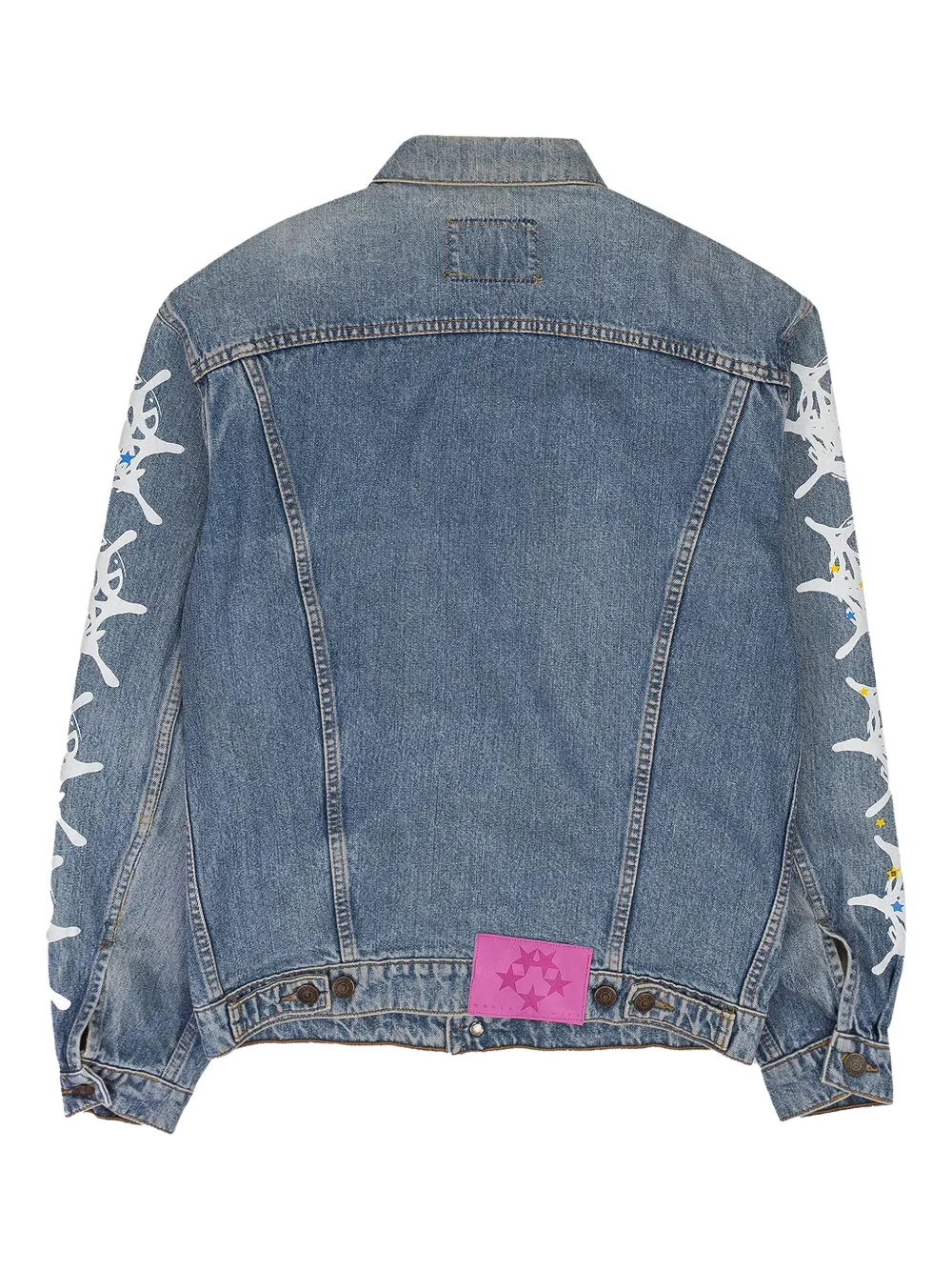 SP5DER web-print denim jacket | Denim Jackets | Image 2