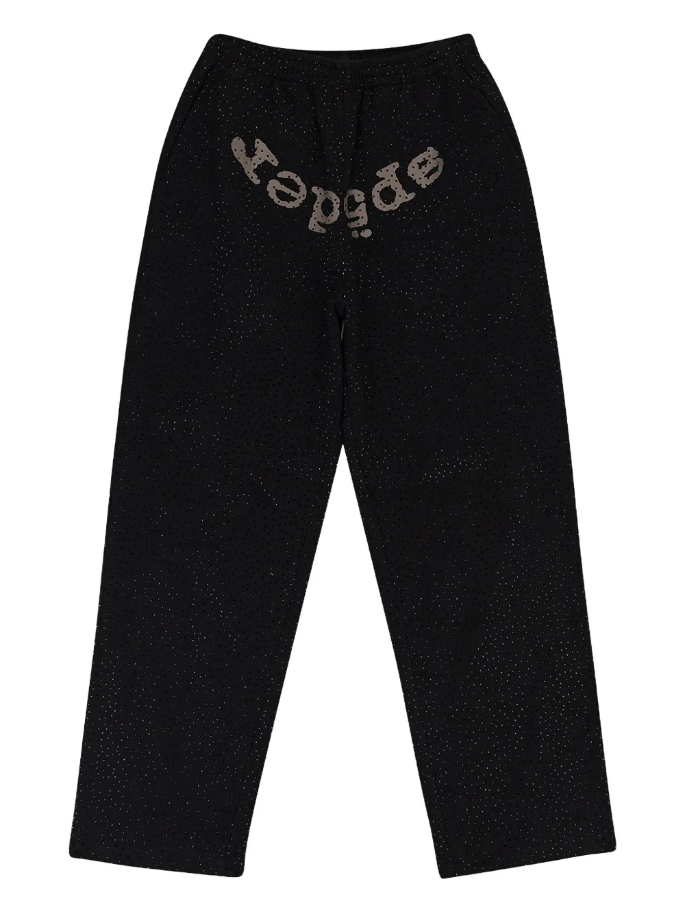 SP5DER embellished drawstring trousers | Black | Image 1