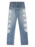 SP5DER web-print jeans - Blue