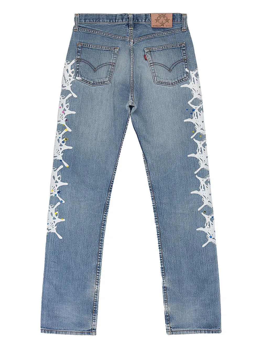 SP5DER web-print jeans | Regular & Straight-Leg Jeans | Image 2