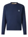 Valentino Garavani logo-patch sweatshirt - Blue