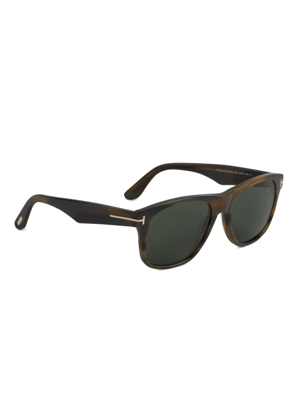 TOM FORD Zonnebril met vierkant montuur Bruin
