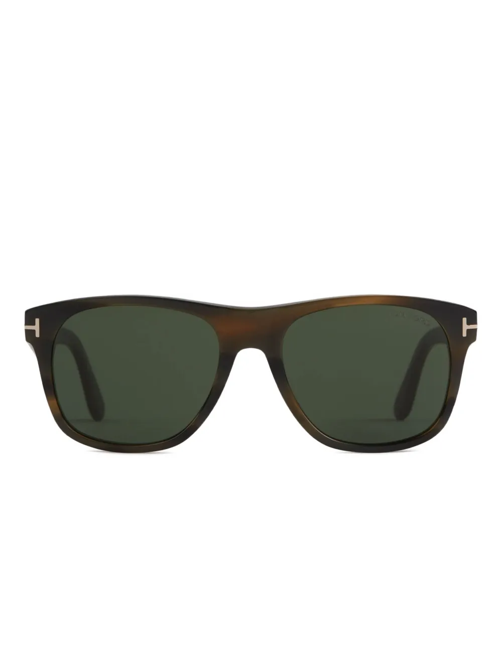 TOM FORD Zonnebril met vierkant montuur Bruin