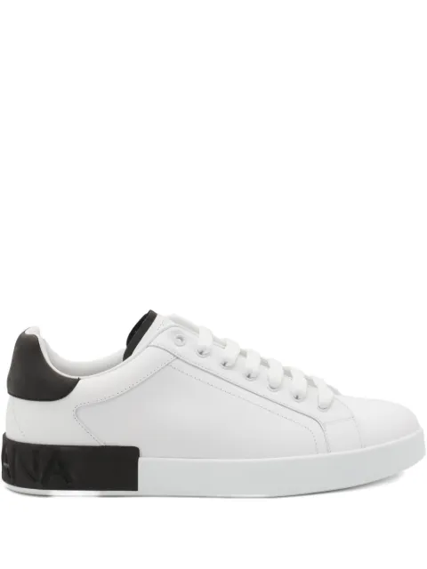Dolce & Gabbana leather panelled sneakers
