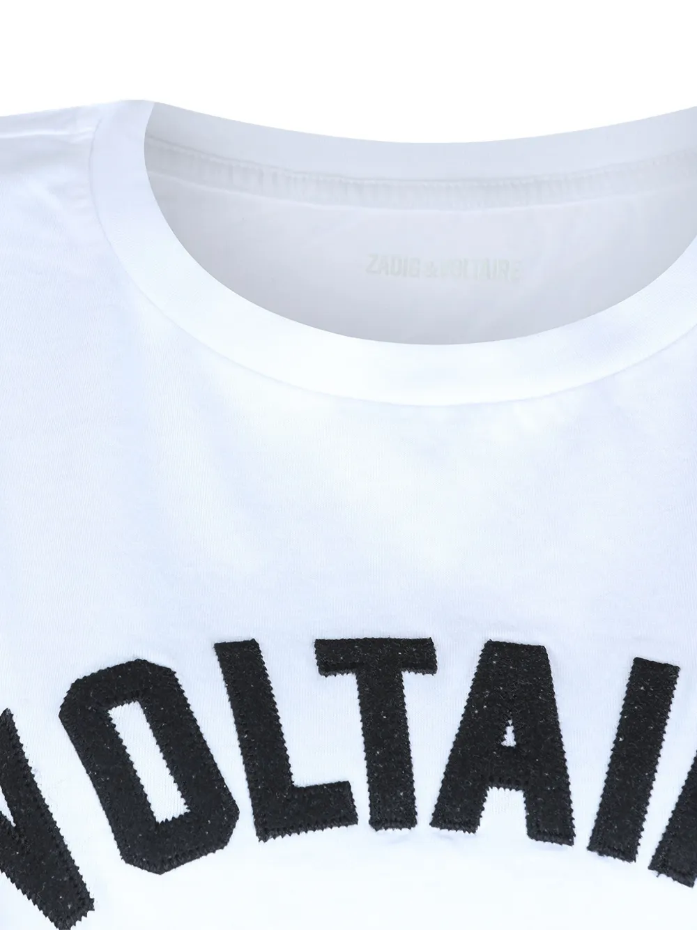 zadig and voltaire T-shirt met print Wit