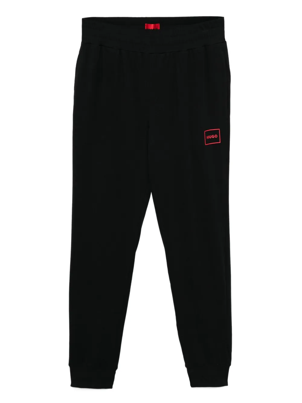 HUGO Trainingsbroek met logoprint Zwart