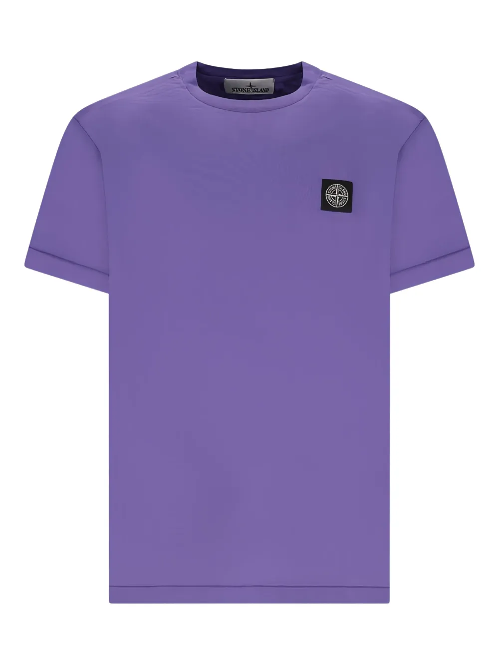 Stone Island Compass-patch T-shirt | Purple | Image 1