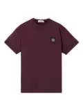 Stone Island Compass-patch T-shirt - Purple