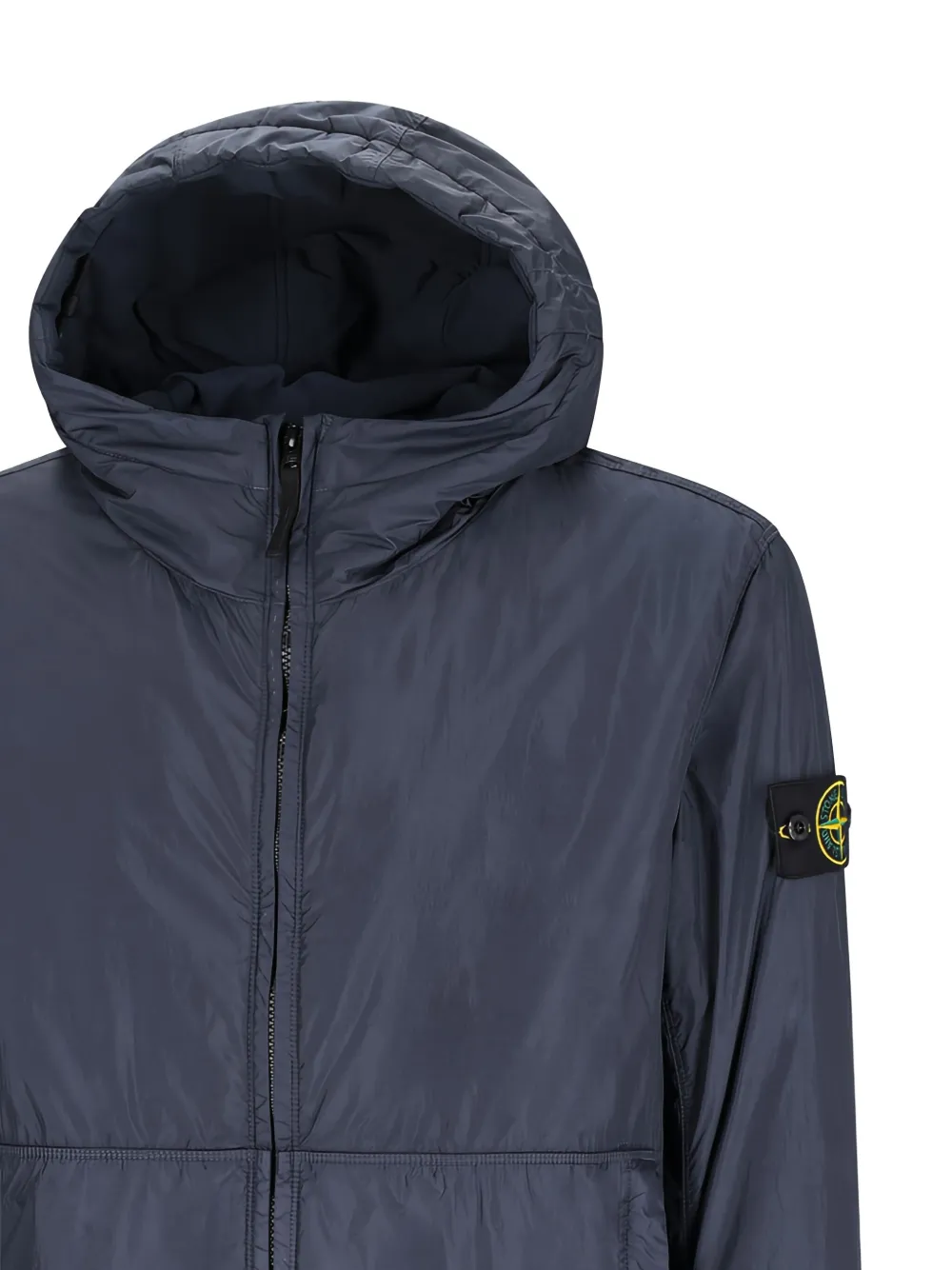 Stone Island Bomberjack met capuchon Blauw