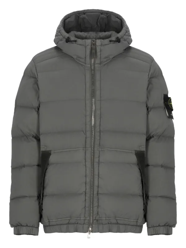 ジャケット・アウター STONE  NYLON L DOWN-TC STONE ISLAND - NYLON METAL DOWN-TC / ナイロンメタル ダウン ティー