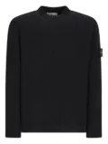 Stone Island Compass-badge crew-neck sweater - Black