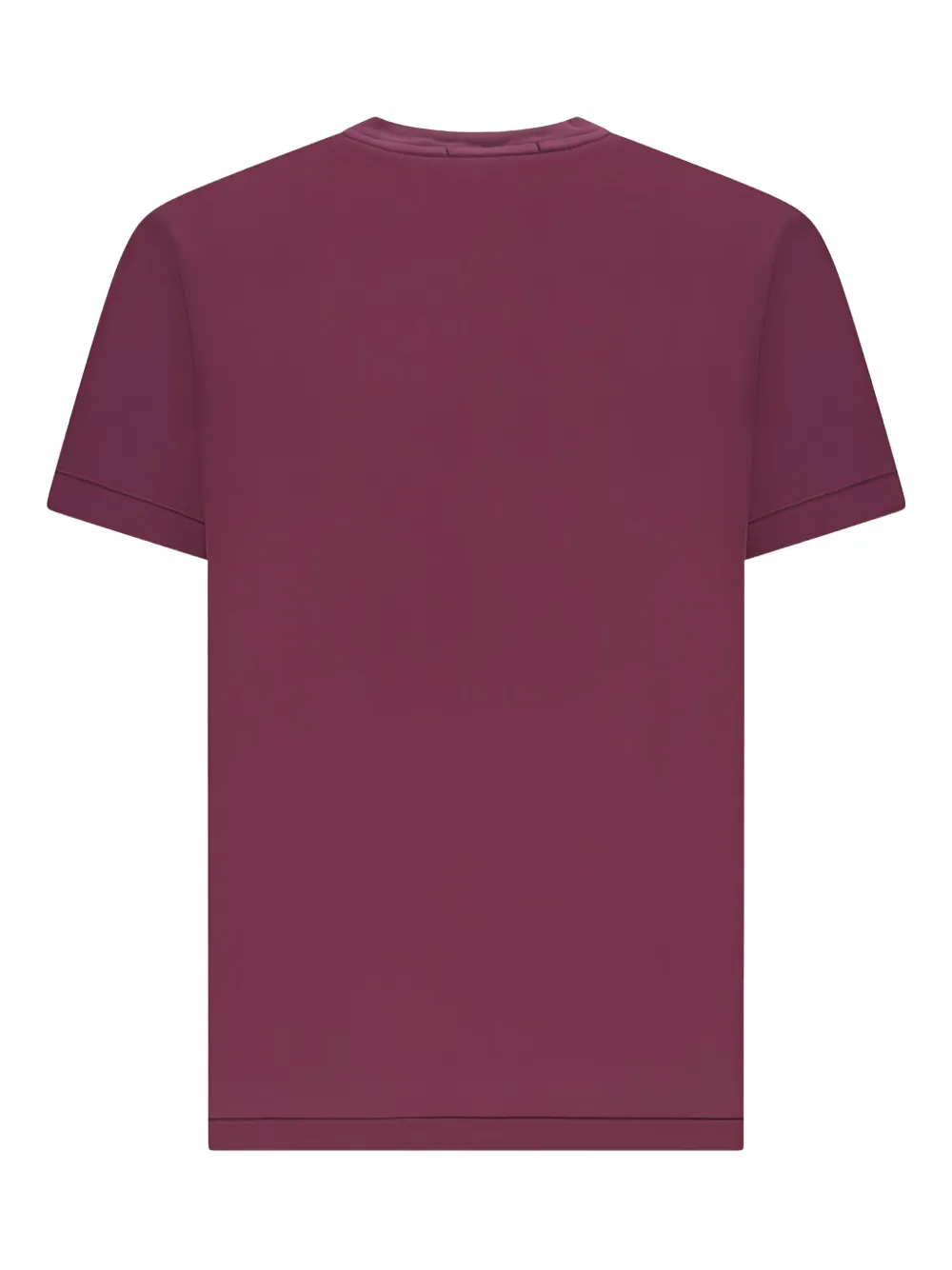 Stone Island T-shirt met patch Paars