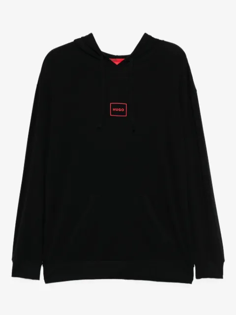 HUGO logo-printed hoodie