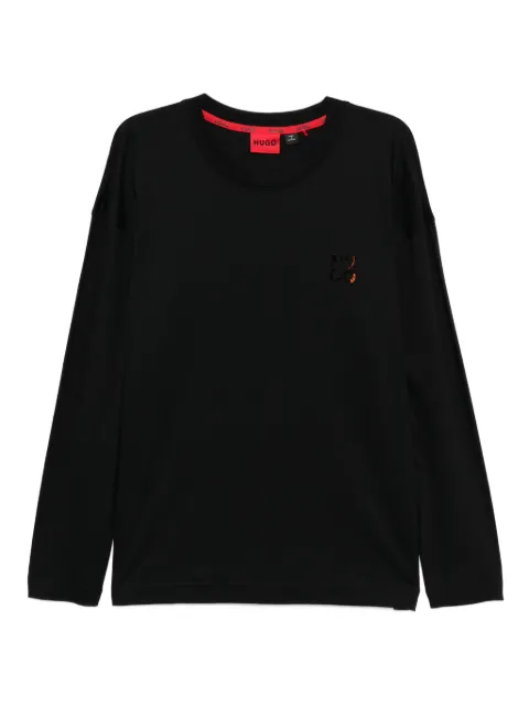 HUGO logo long-sleeve T-shirt