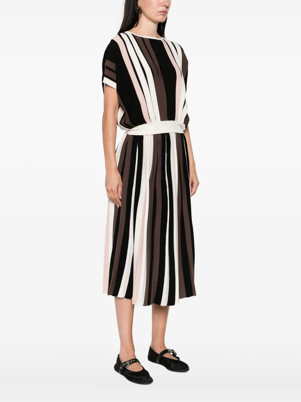 Max Mara Gestreepte top Zwart