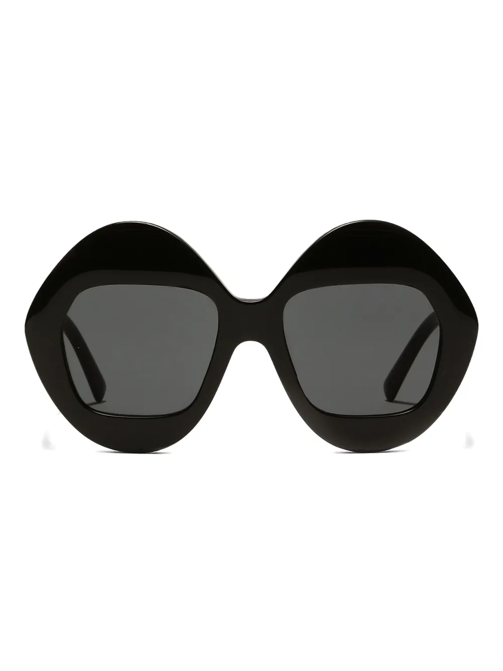 Dolce & Gabbana Eyewear logo-plaque sunglasses | Black | Image 1