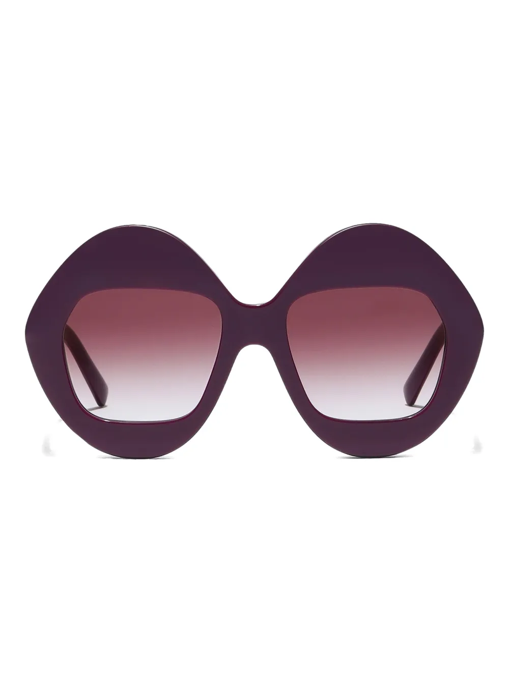 Dolce & Gabbana Eyewear logo-plaque sunglasses | Purple | Image 1