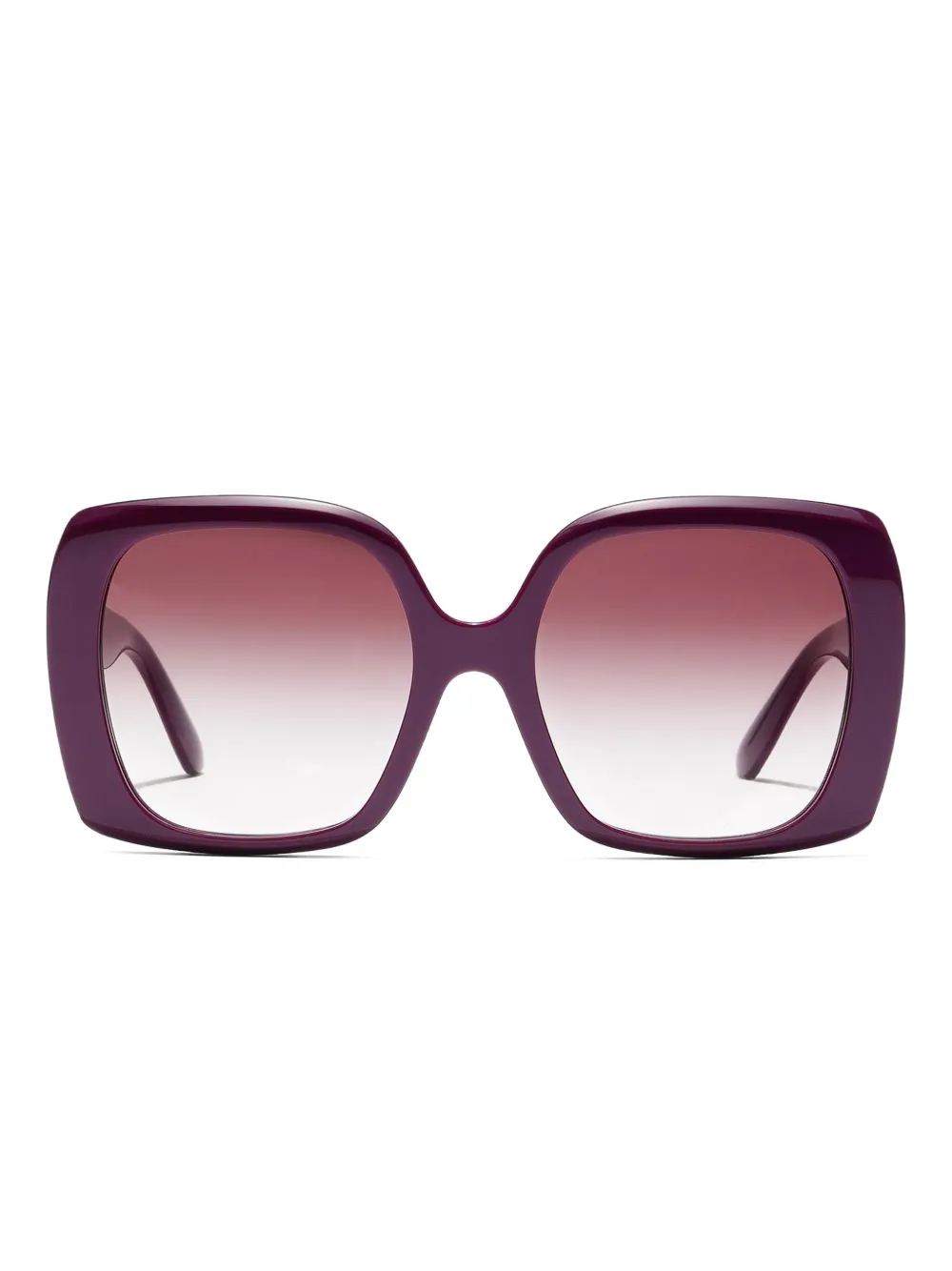 Dolce & Gabbana Eyewear Zonnebril met vierkant montuur Paars