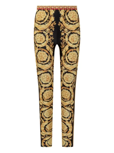 Versace Barocco print leggings