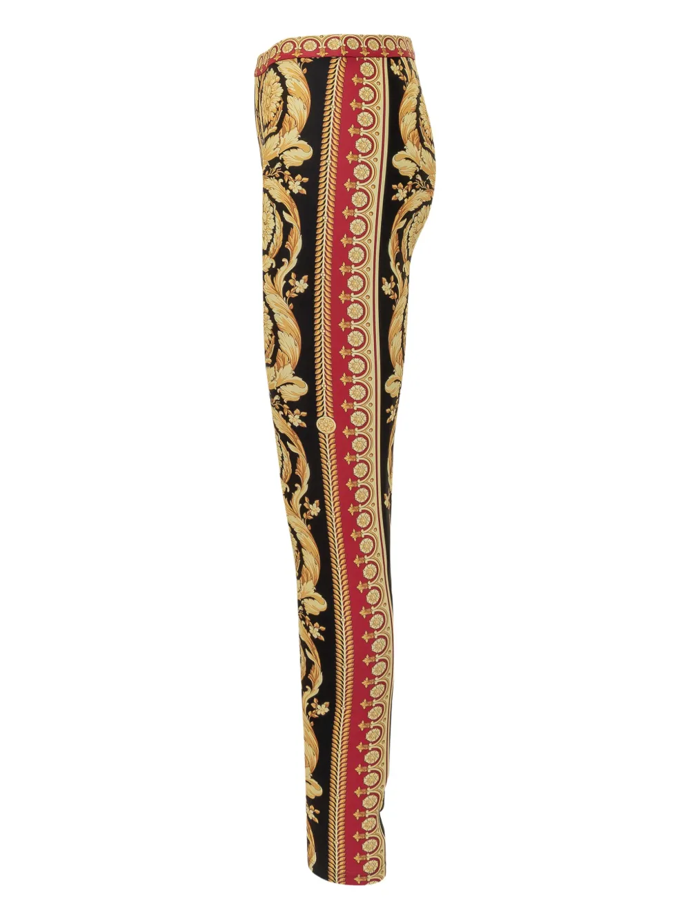 Versace Barocco print leggings Zwart