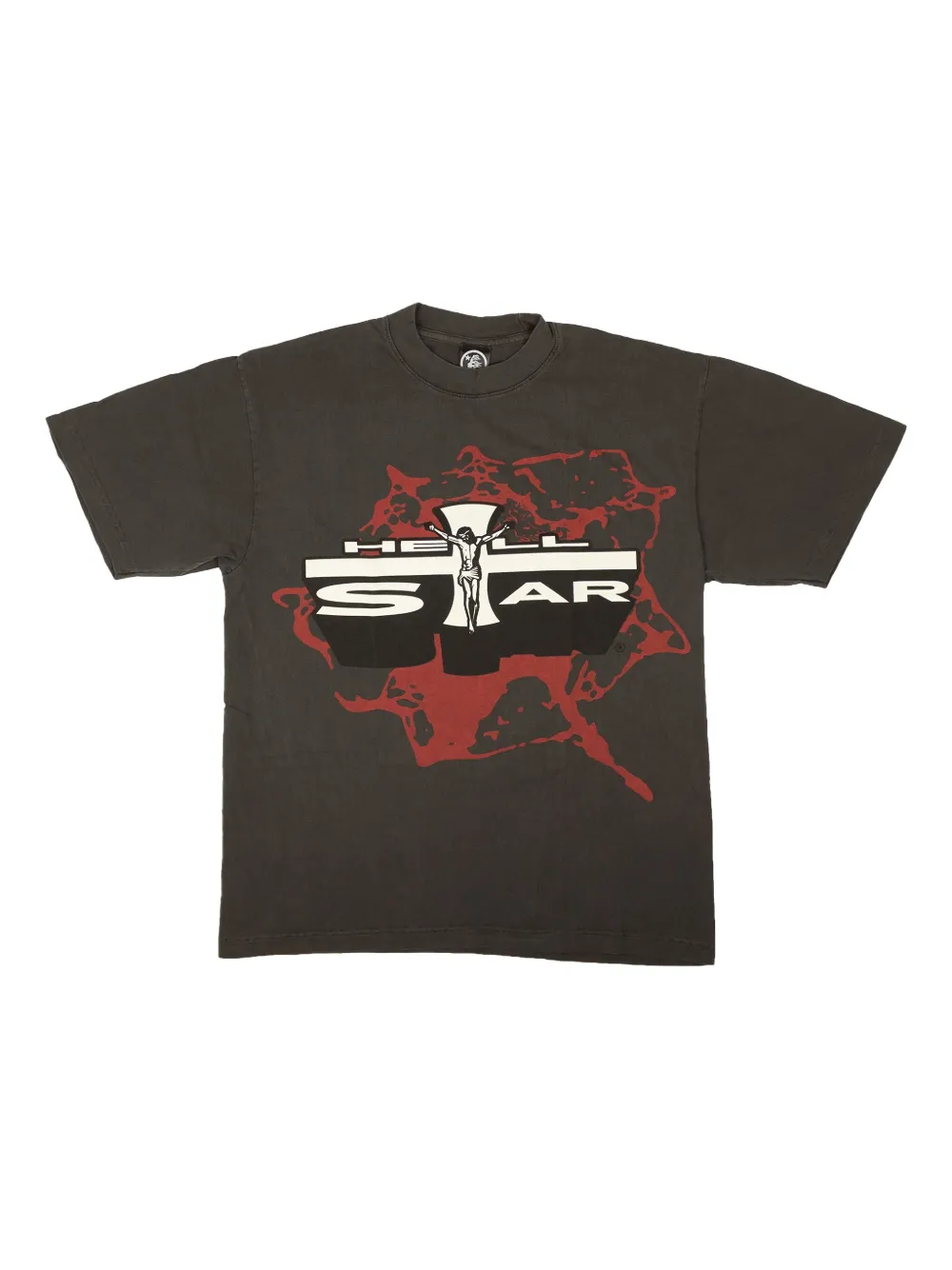 HELLSTAR T-shirt met grafische print Zwart