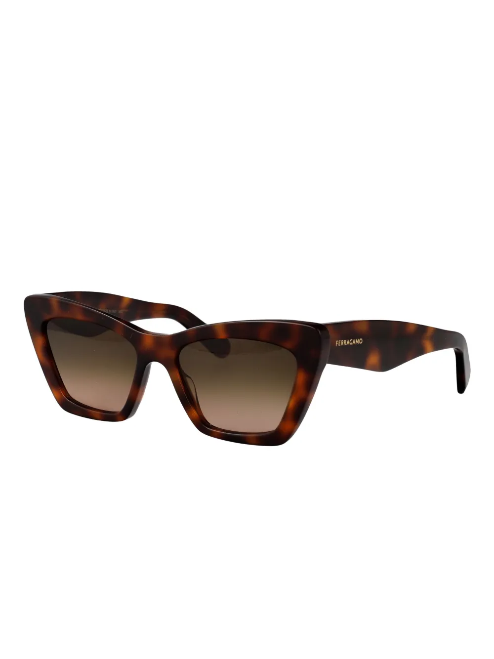 Ferragamo Eyewear tortoiseshell cat-eye sunglasses Bruin