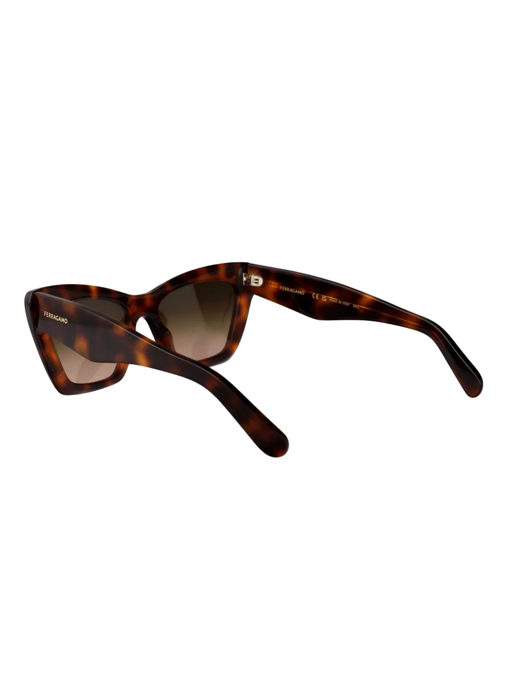 Ferragamo Eyewear tortoiseshell cat-eye sunglasses Bruin